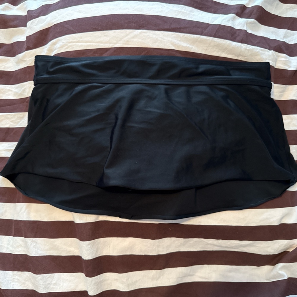 Black Swim Skort